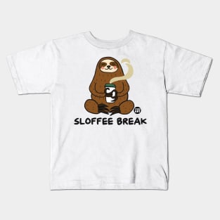 sloffee break Kids T-Shirt